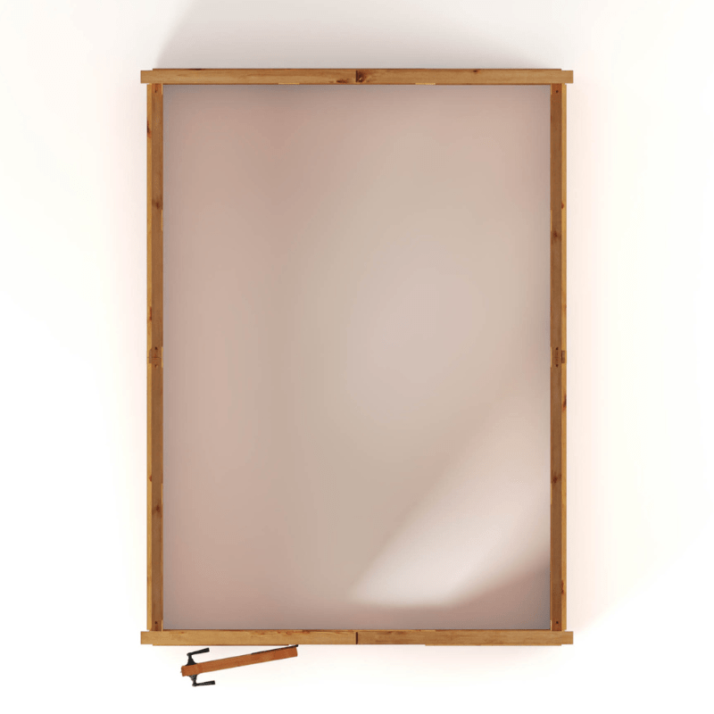 Mercia 8 x 6 Premium Woodsman Apex Styrene Greenhouse