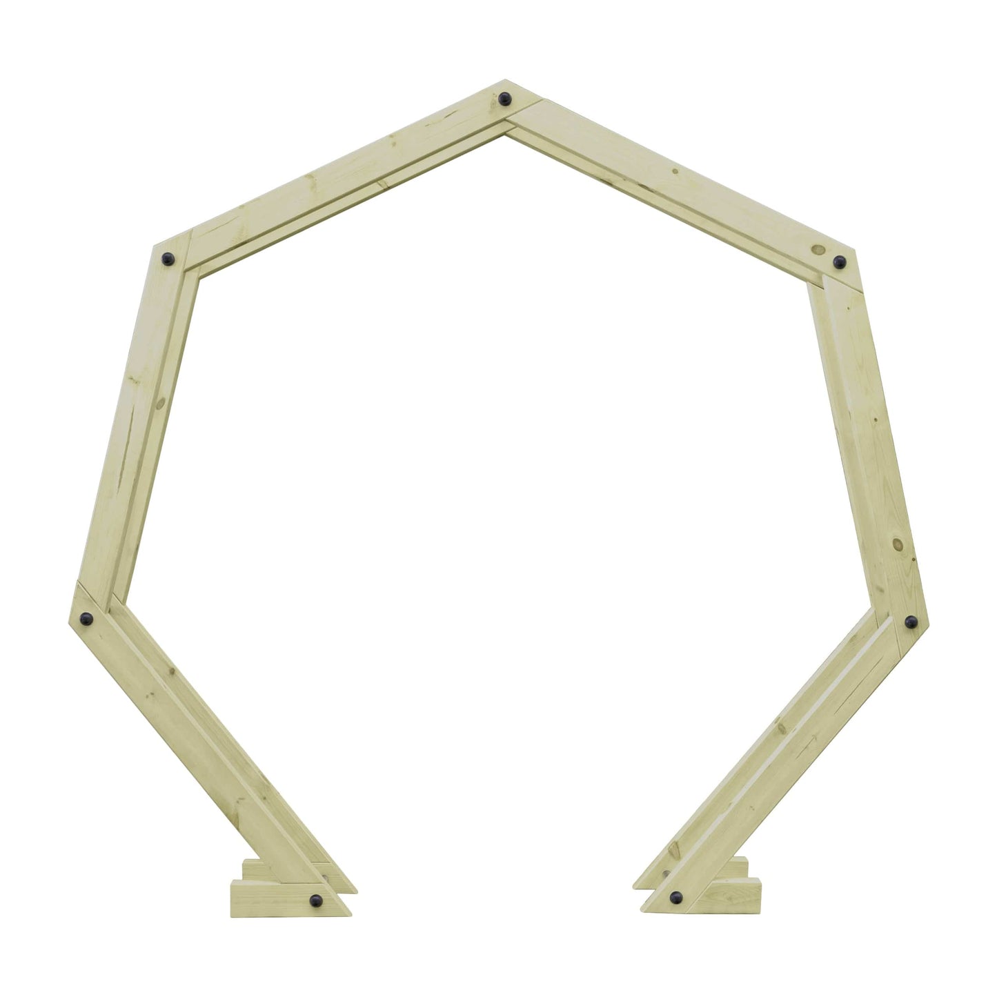 Shire Hexagon Moon Gate Garden Arch