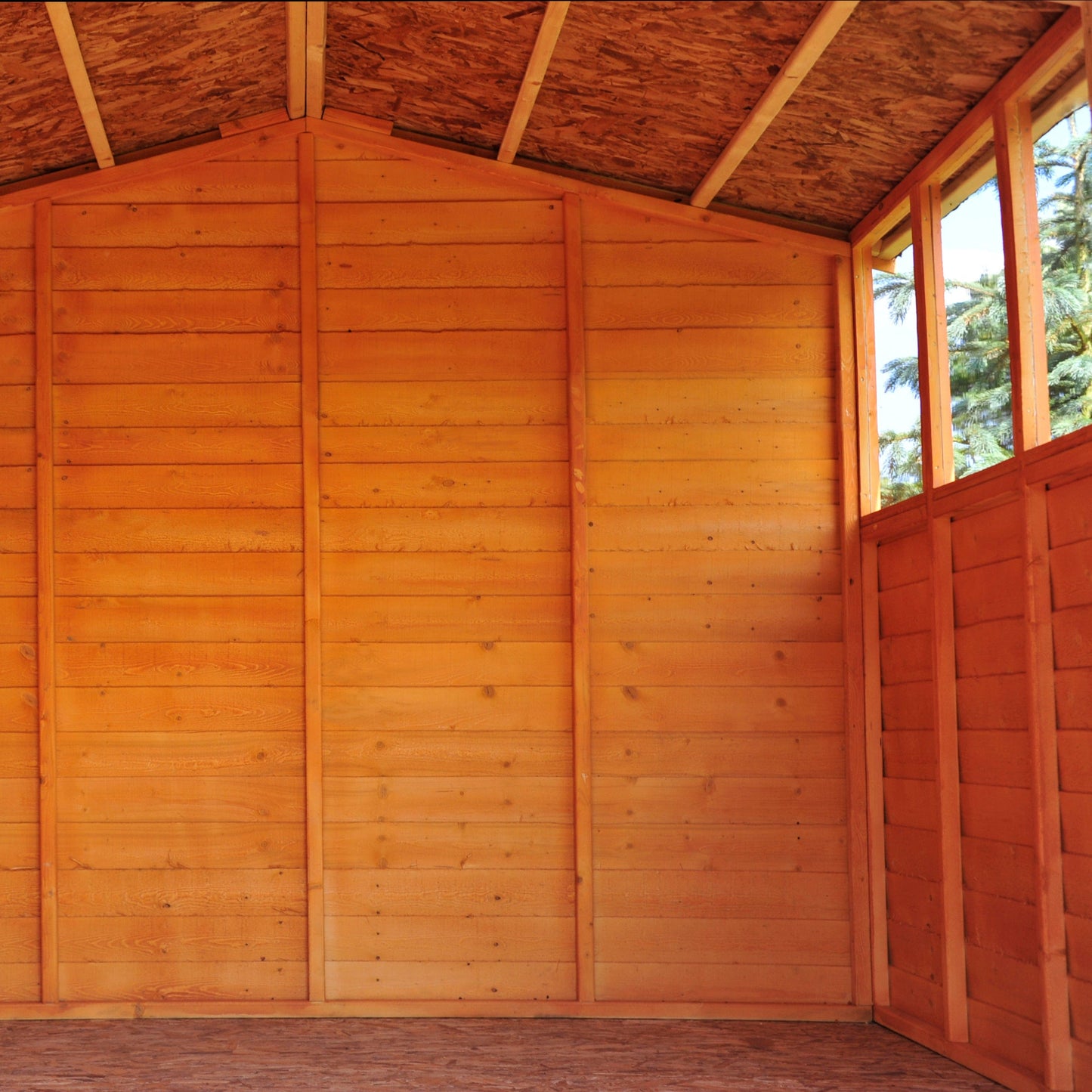 Shire Overlap Double Door Shed - 10x15ft