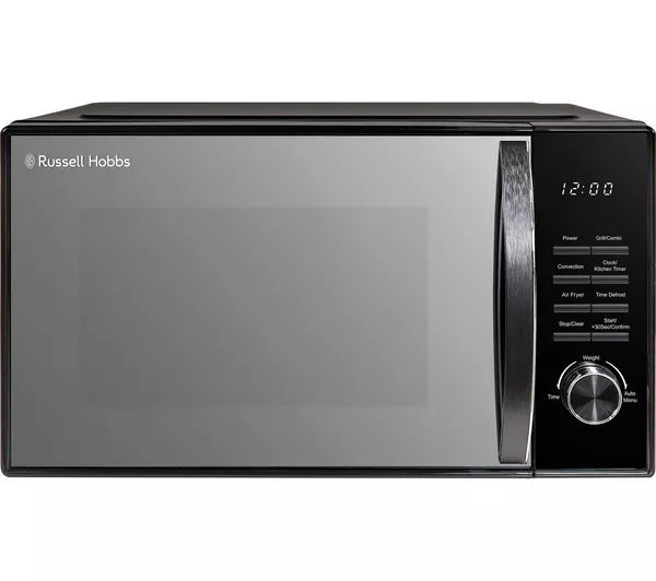 Russell Hobbs 25 Litre Black 4-in-1 Digital Combination Microwave with Air Fryer Function