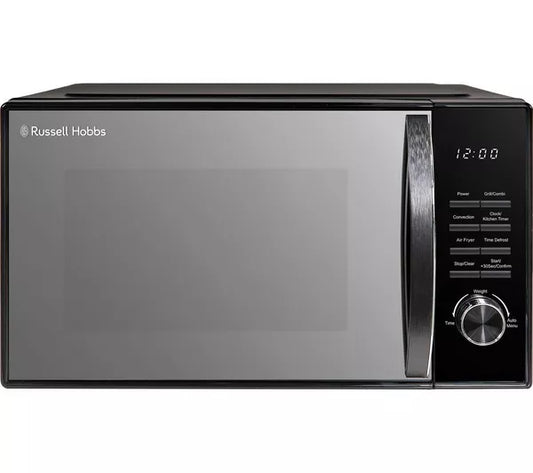 Russell Hobbs 25 Litre Black 4-in-1 Digital Combination Microwave with Air Fryer Function