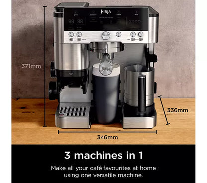 Ninja Luxe Cafe Premier Series Bean to Cup Coffee Machine