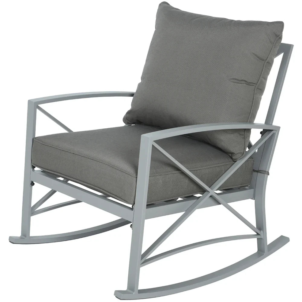 Kaemingk Peru Aluminium Rocking Garden Chair