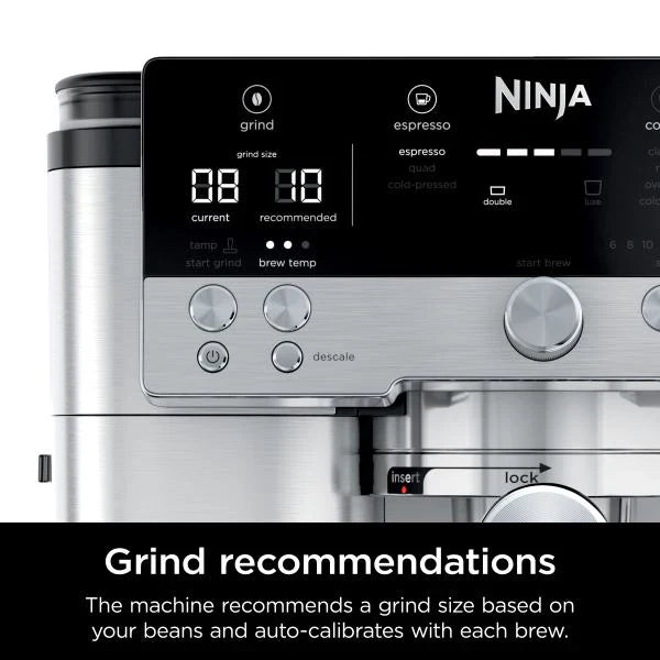 Ninja Luxe Cafe Premier Series Bean to Cup Coffee Machine