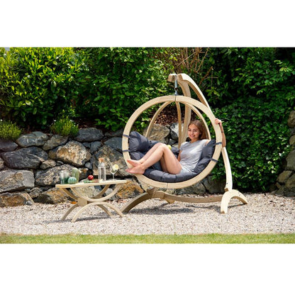Amazonas Globo Single Anthracite Hanging Chair - (Weatherproof)