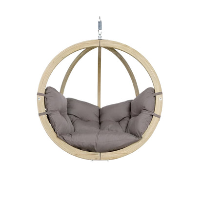 Amazonas Globo Single Taupe Hanging Chair - (Weatherproof)