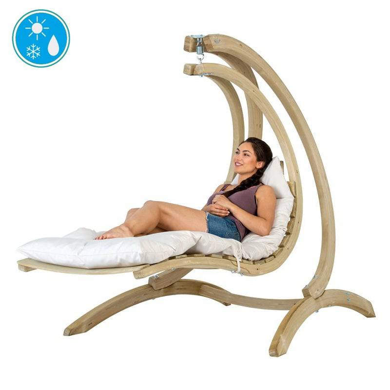 Amazonas Swing Lounger Creme Set