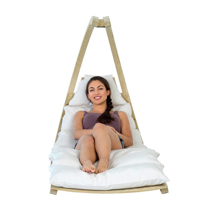 Amazonas Swing Lounger Creme Set