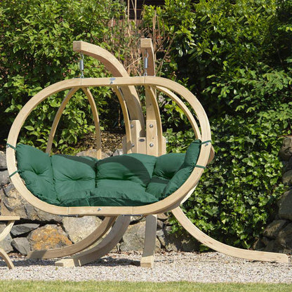 Globo Royal Double Seater Hanging Chair Set