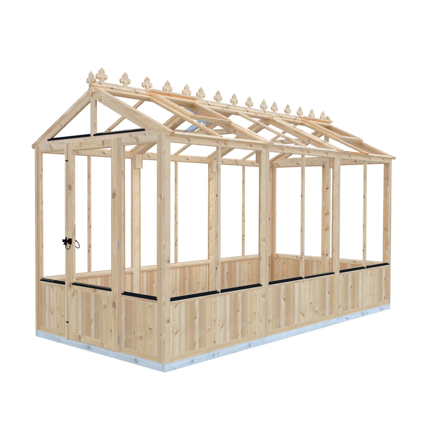 Shire Holkham 6 x 12 Wooden Greenhouse