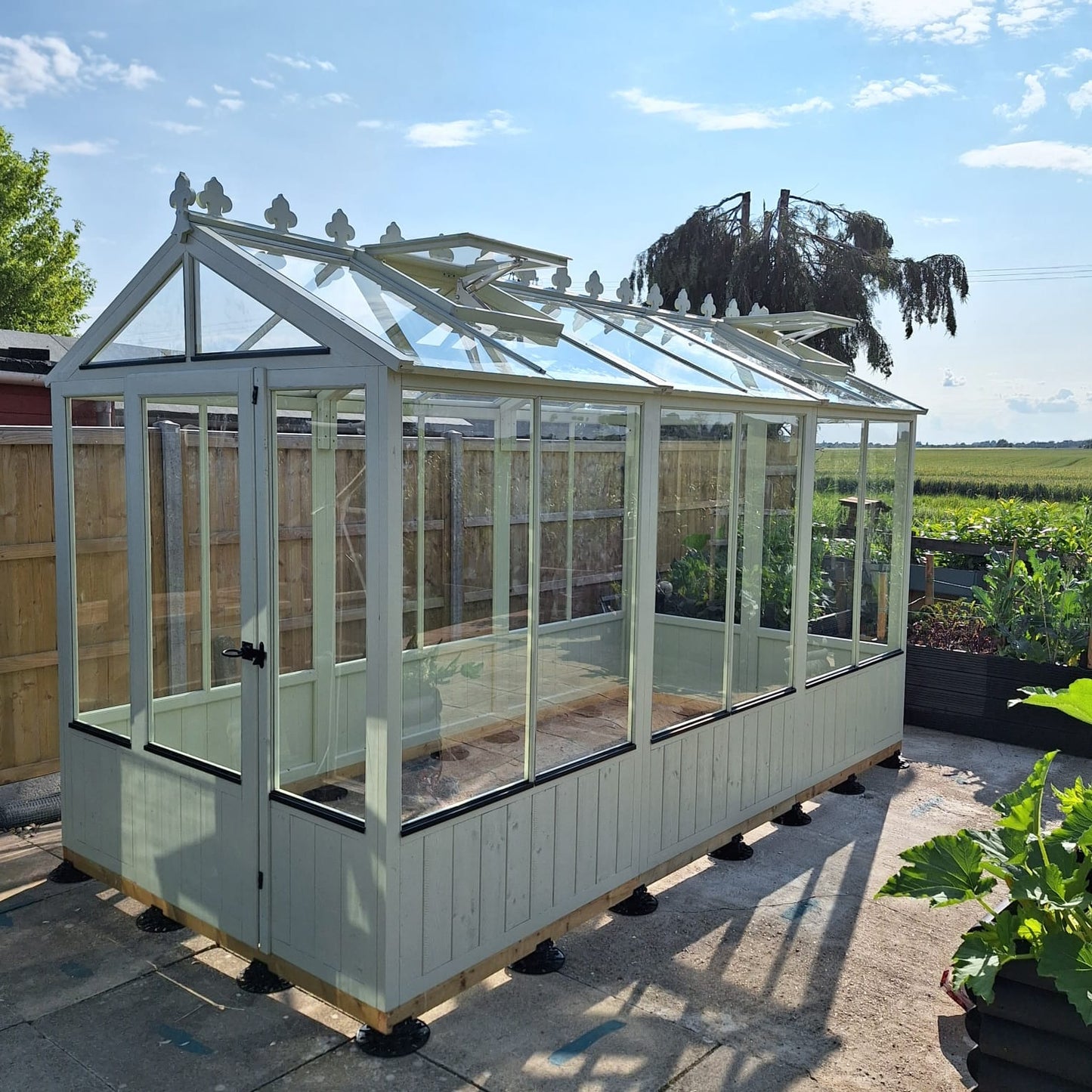 Shire Holkham 6 x 12 Wooden Greenhouse