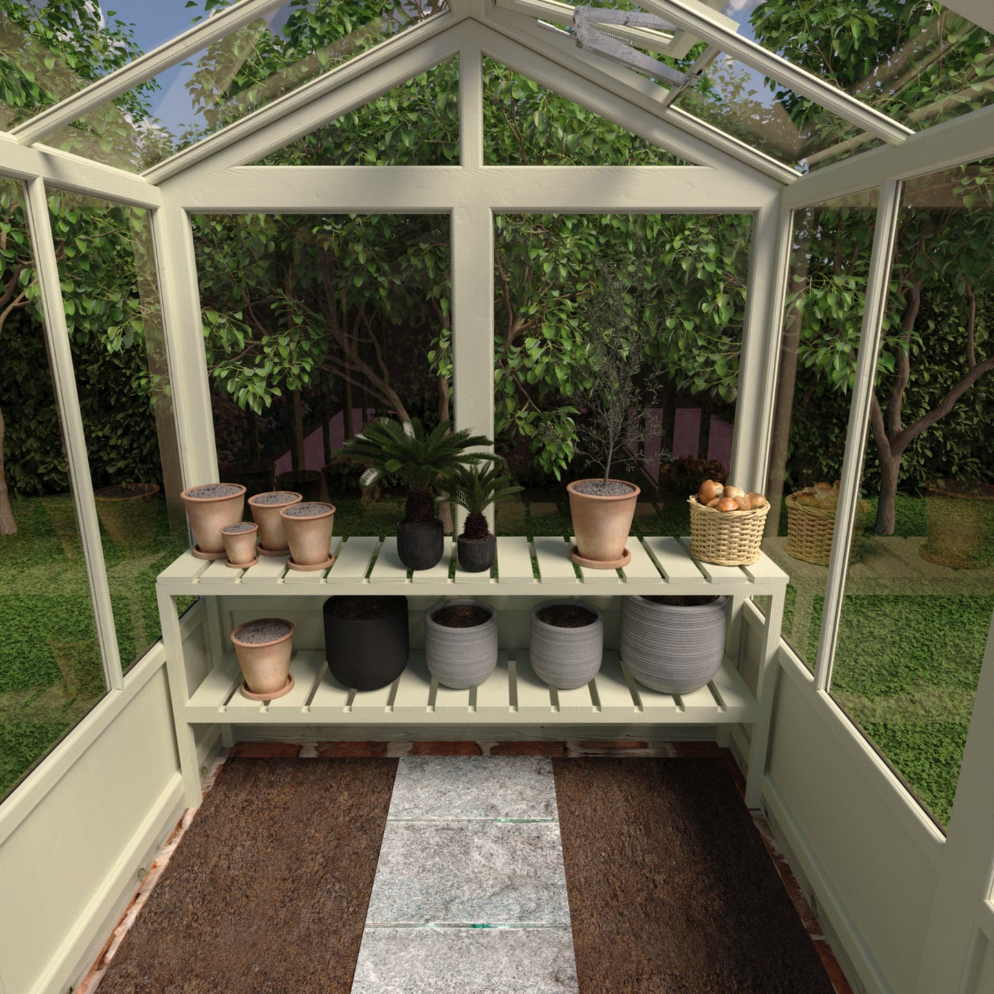 Shire Holkham 6 x 12 Wooden Greenhouse