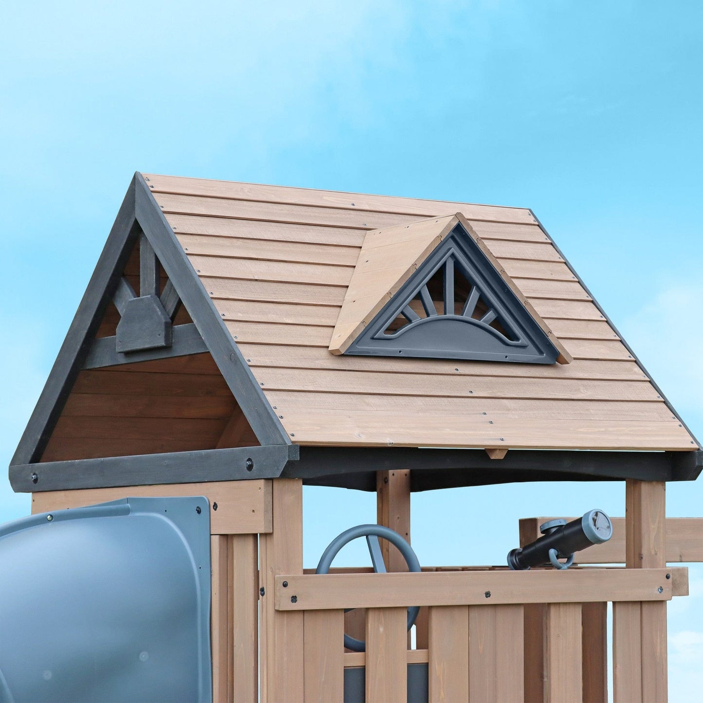 Mountain Peak Wooden Climbing Frame