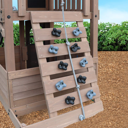 Mountain Peak Wooden Climbing Frame