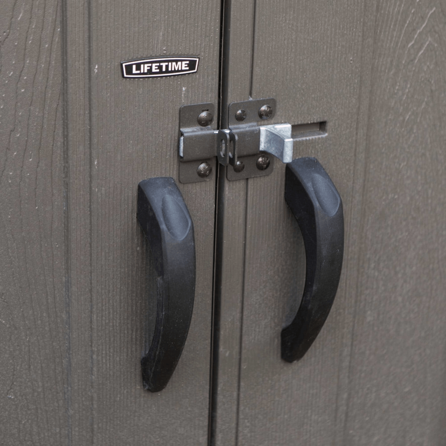 Lifetime 12.5x8 Heavy Duty Plastic Garden Shed