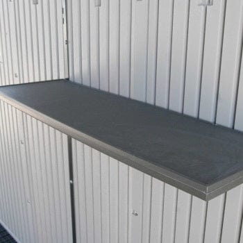 Lifetime 8 x 7.5 Plastic Shed Complete with Accessories (Special Edition)