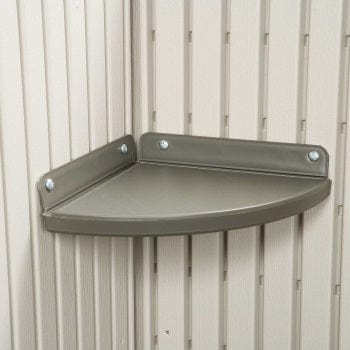 Lifetime 8 x 7.5 Plastic Shed Complete with Accessories (Special Edition)