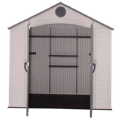 Lifetime 8x5ft Heavy Duty Plastic Garden Shed