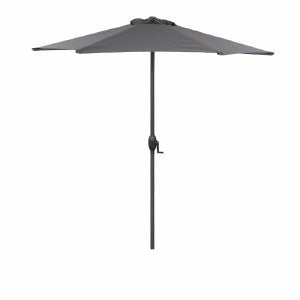Eden Rose 3m Crank & Tilt Parasol Grey