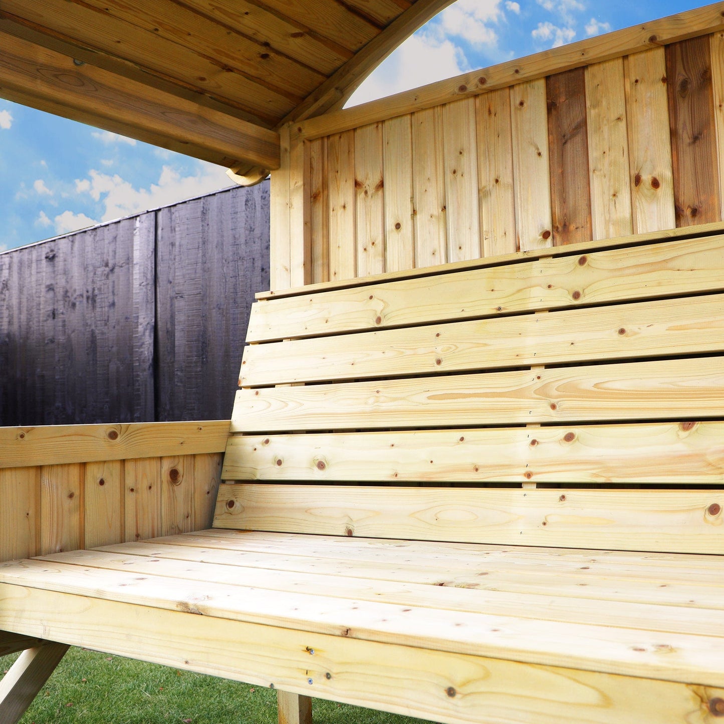 Mercia Carlton Arch Top Arbour Seat