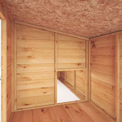 Mercia 10x4 Pent Berkshire Dog Kennel & Run