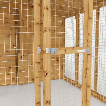 Mercia 10 x 6 Staffordshire Apex Dog Kennel & Run