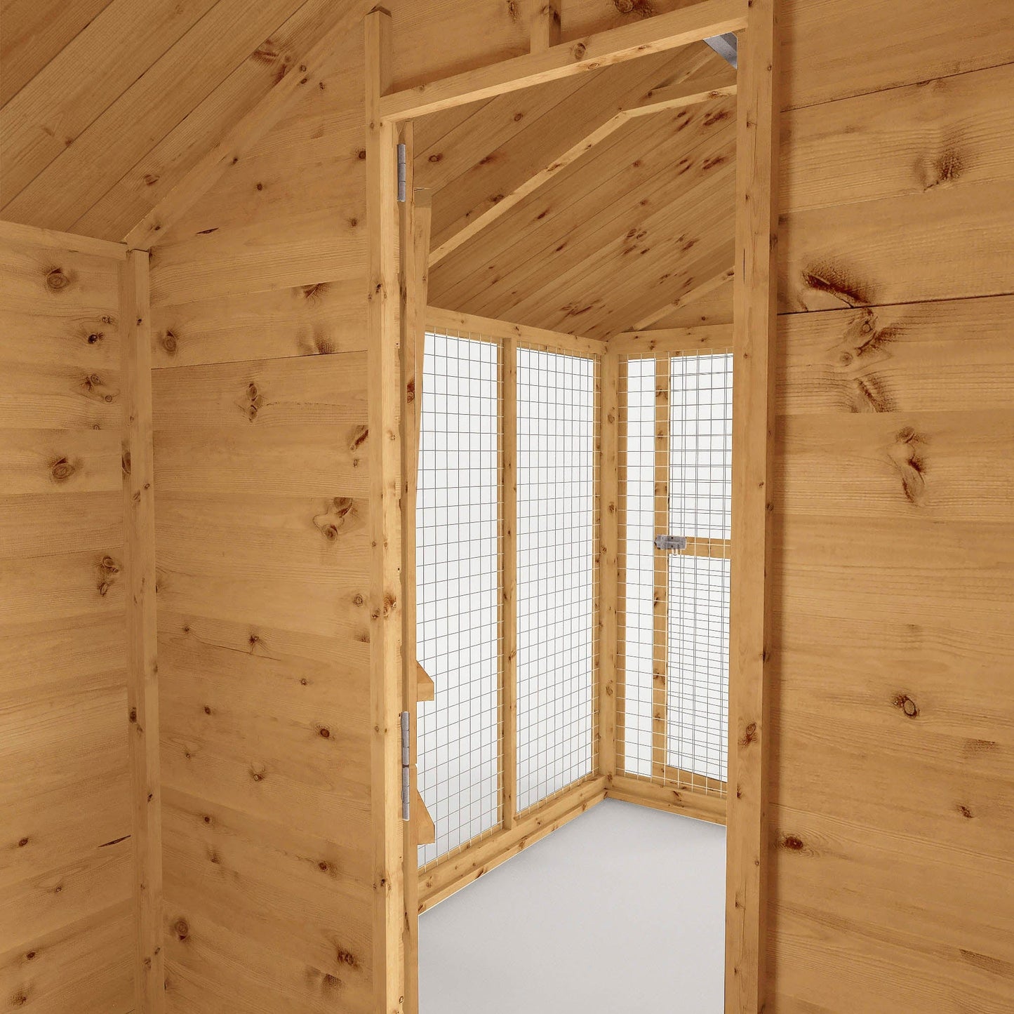 Mercia 10 x 6 Staffordshire Apex Dog Kennel & Run