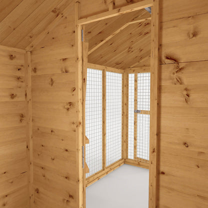 Mercia 10 x 6 Staffordshire Apex Dog Kennel & Run