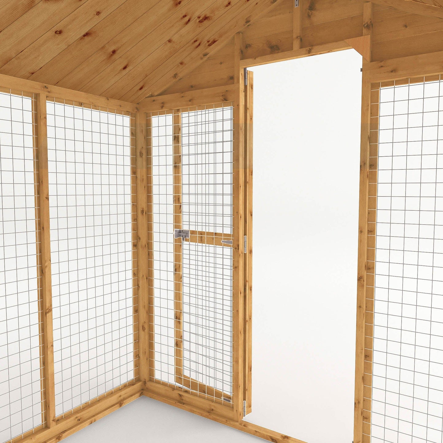 Mercia 10 x 6 Staffordshire Apex Dog Kennel & Run