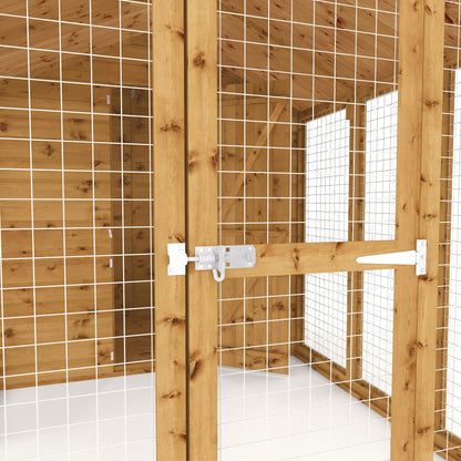 Mercia 10 x 6 Staffordshire Apex Dog Kennel & Run