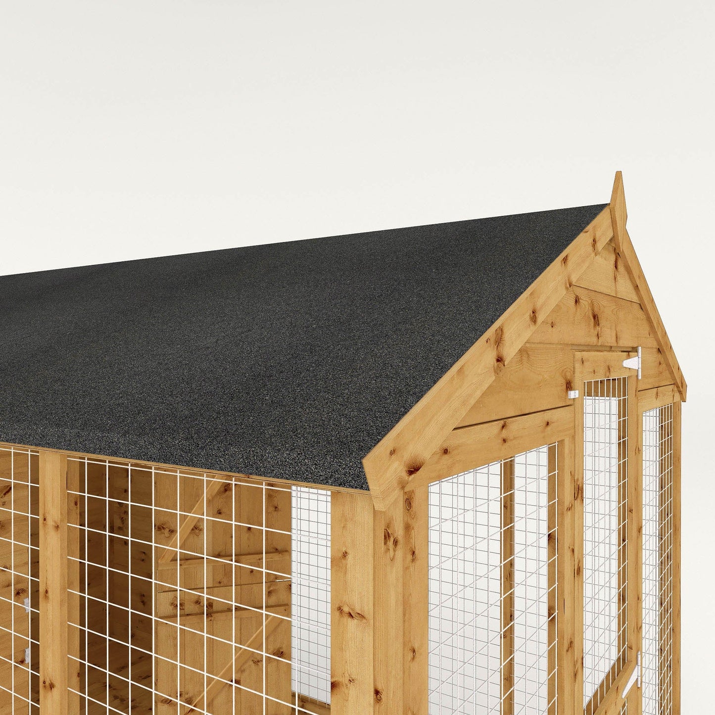 Mercia 10 x 6 Staffordshire Apex Dog Kennel & Run