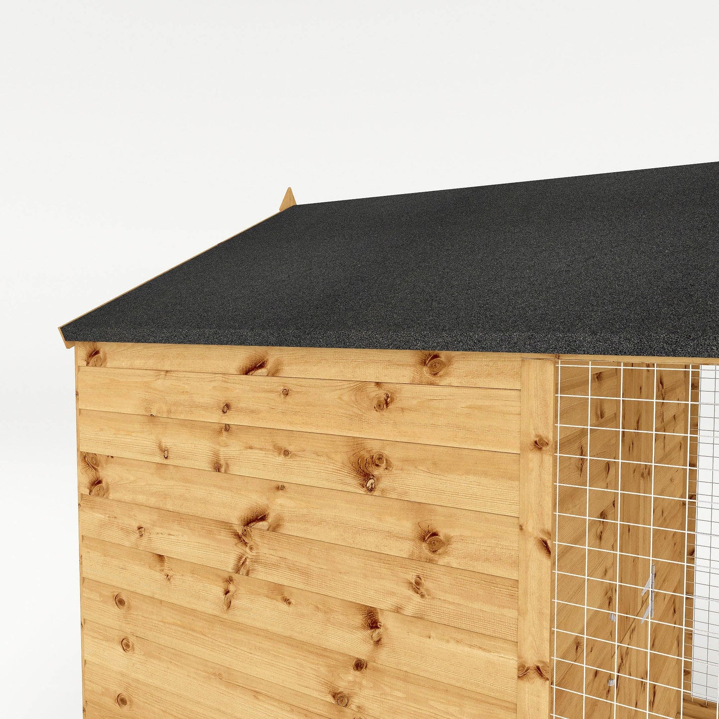 Mercia 8 x 6 Staffordshire Apex Dog Kennel & Run