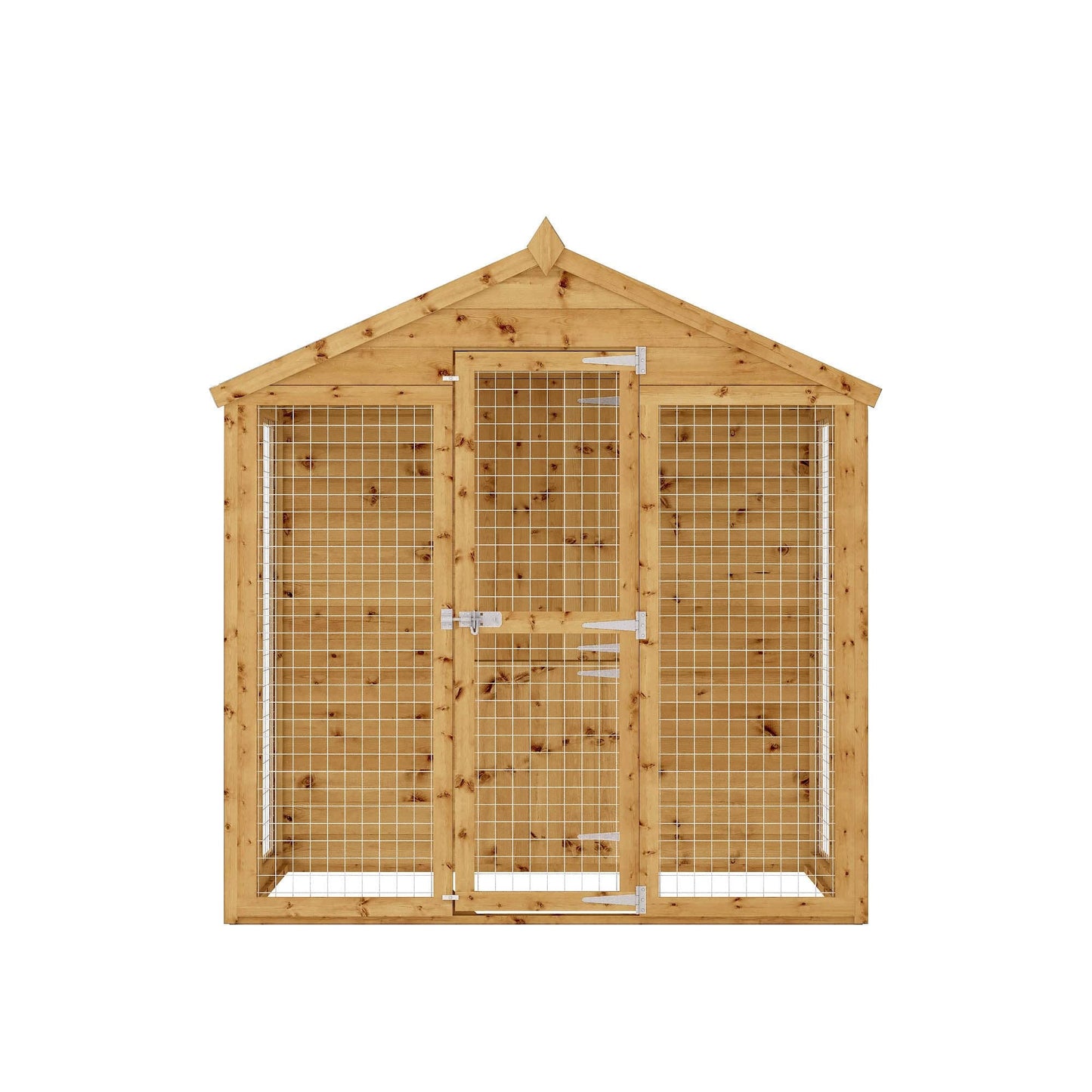 Mercia 8 x 6 Staffordshire Apex Dog Kennel & Run