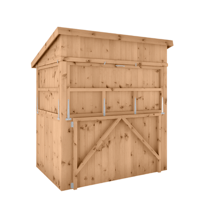 Mercia 6 x 4 Premium Pressure Treated Garden Bar With Shutters