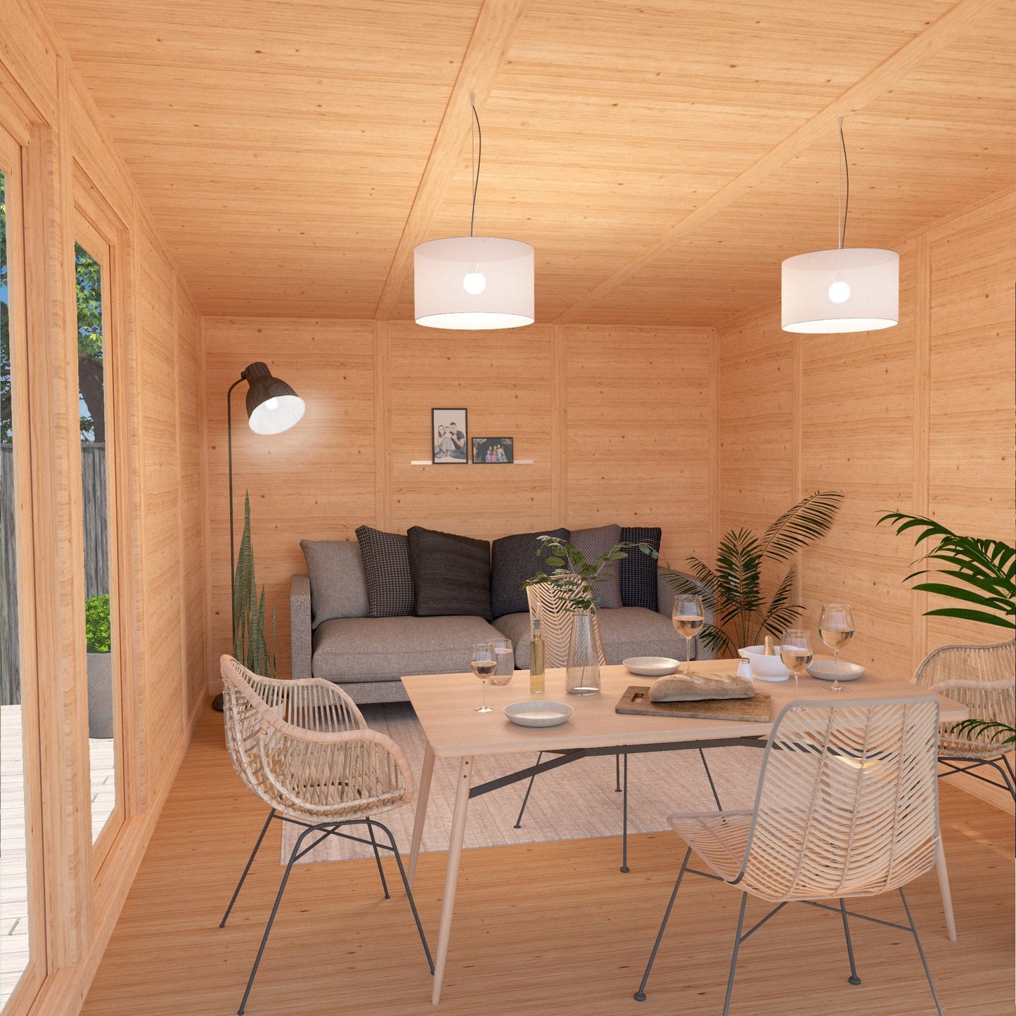 Mercia Sherwood Edwinstowe 3m x 4m Insulated Garden Room