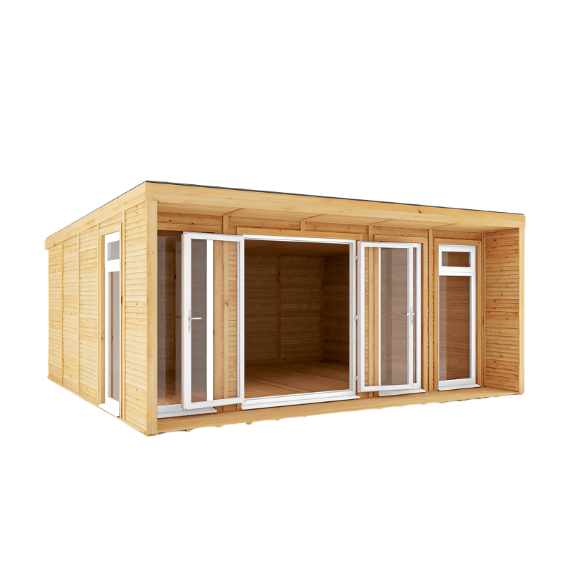 Mercia The Creswell 5m x 4m Insulated Garden Room with White UPVC