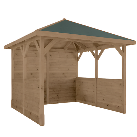 Mercia 10 x 10 (3m x 3m) Traditional Gazebo With Side Panels
