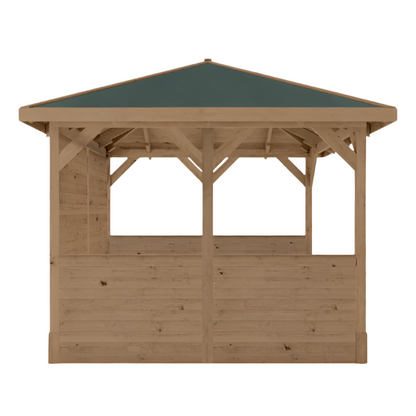 Mercia 10 x 10 (3m x 3m) Traditional Gazebo With Side Panels