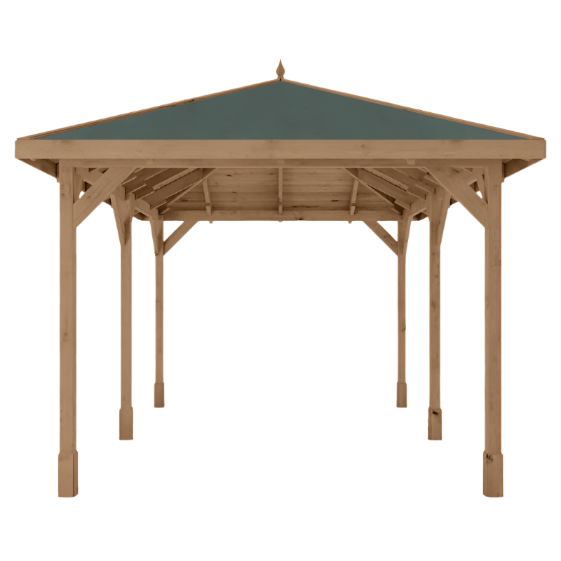 Mercia 10 x 13 (3m x 4m) Pressure Treated Traditional Gazebo