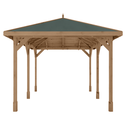 Mercia 10 x 13 (3m x 4m) Pressure Treated Traditional Gazebo