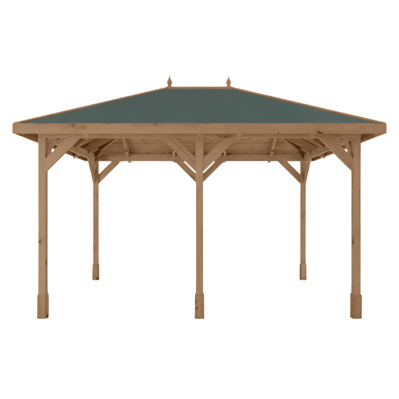 Mercia 10 x 13 (3m x 4m) Pressure Treated Traditional Gazebo