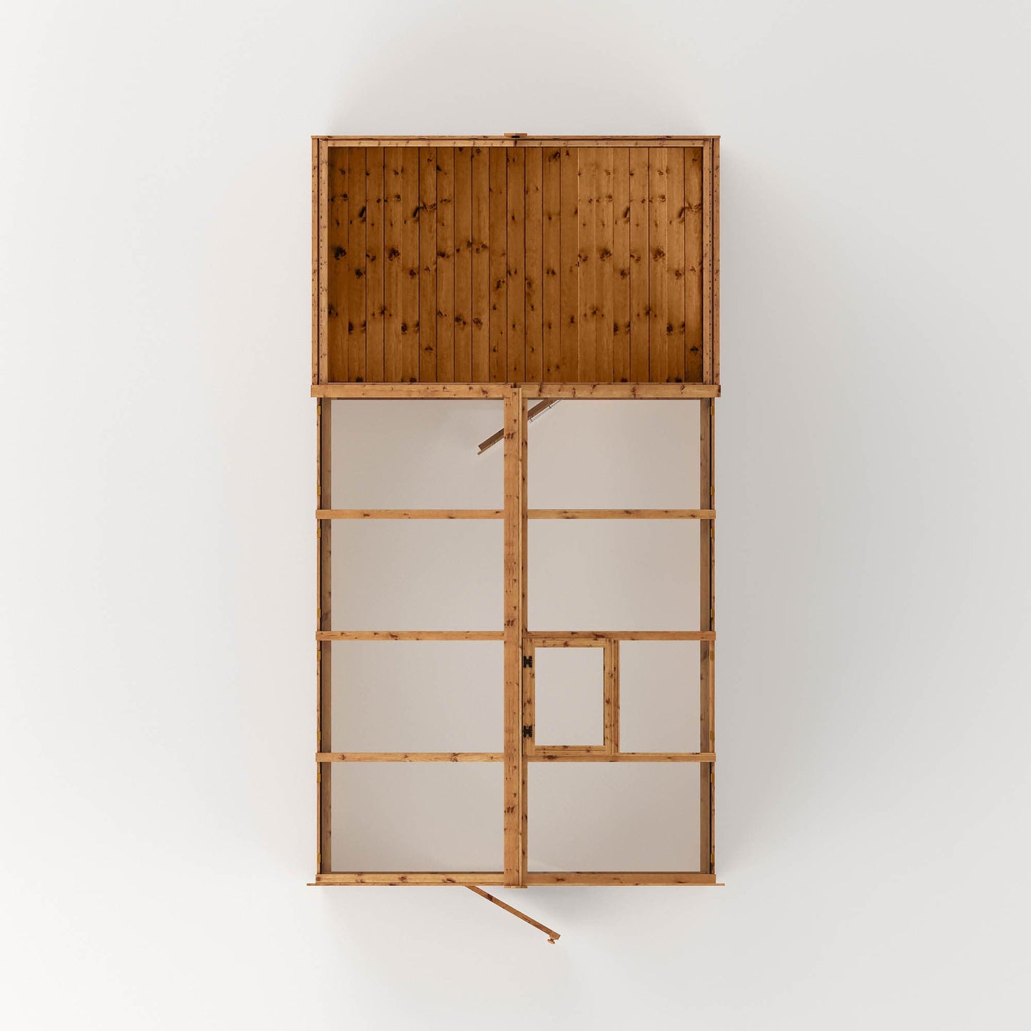 Mercia 12 x 6 Tongue and Groove Combi Greenhouse and Wooden Storage Shed