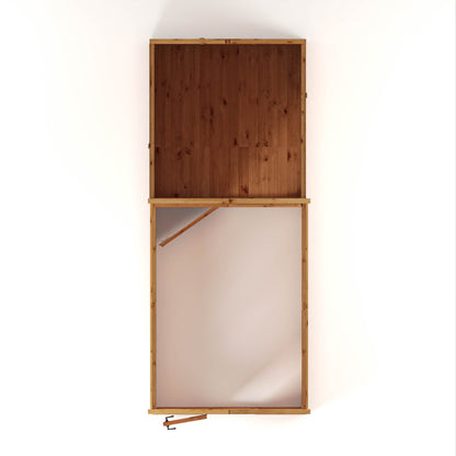 Mercia 14 x 6 Premium Woodsman Apex Styrene Combi Greenhouse