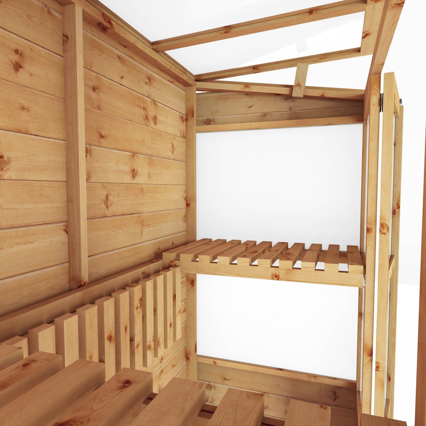 Mercia 6 x 3 Wooden Victorian Greenhouse