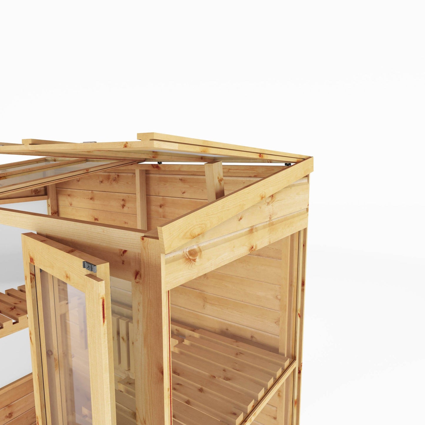 Mercia 6 x 3 Wooden Victorian Greenhouse