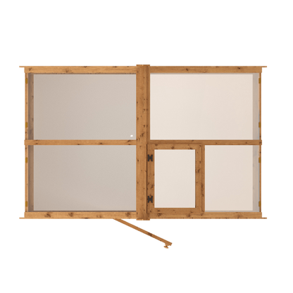 Mercia 6 x 4 Evesham Traditional Wooden Greenhouse