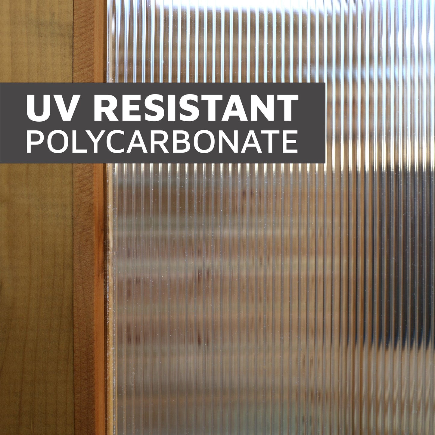 Mercia 6 x 4 Premium Woodsman Apex Polycarbonate Greenhouse