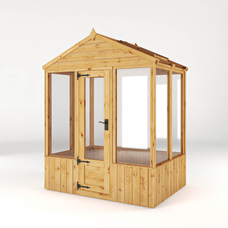 Mercia 6 x 4 Premium Woodsman Apex Styrene Greenhouse