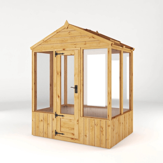 Mercia 6 x 4 Premium Woodsman Apex Styrene Greenhouse