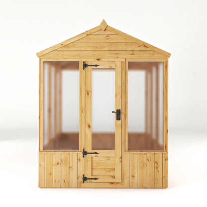 Mercia 6 x 6 Premium Woodsman Apex Polycarbonate Greenhouse